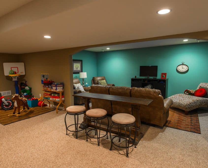 basement remodeling waukesha