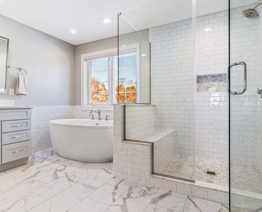 Bathroom Remodel Images Portfolio By Gmh Construction