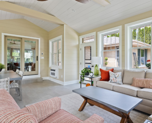 Sunroom addition portfolio