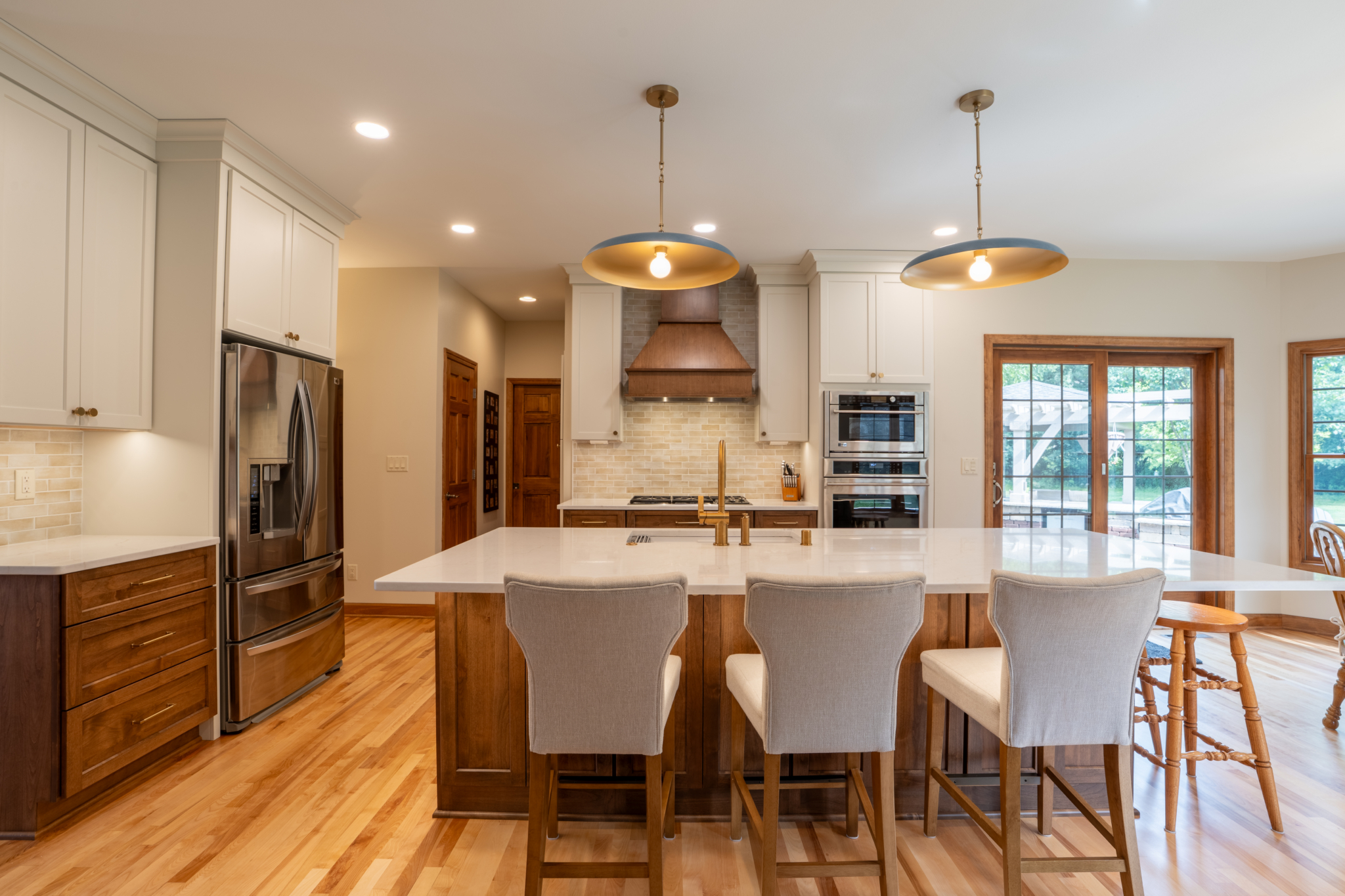 Modern Updates Blended With The Character Of The Existing Home. Kitchen Remodel in Sussex, WI by GMH CONSTRUCTION project photo